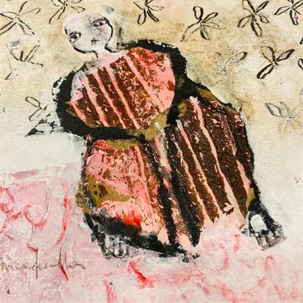 Painting Je me tiens sur la terre by Guillon Anne | Painting