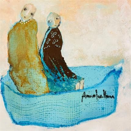 Pintura Baigneurs por Guillon Anne | Pintura  Iconos pop