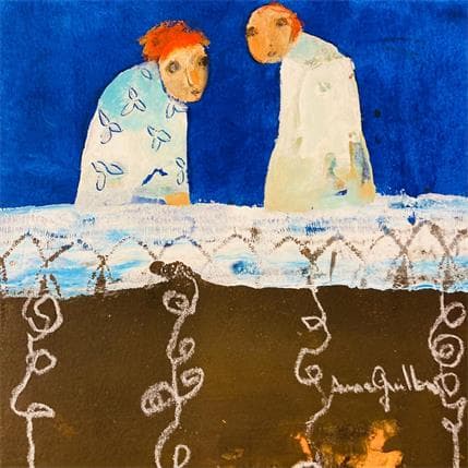 Pintura Radicelles por Guillon Anne | Pintura  Iconos pop