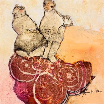 Pintura Petite embarcation  por Guillon Anne | Pintura