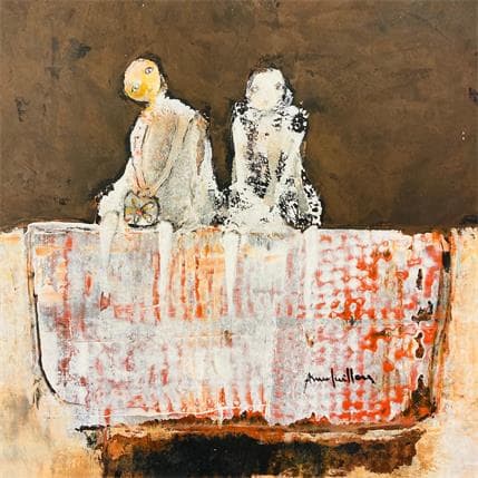 Painting Le soir tombe by Guillon Anne | Painting