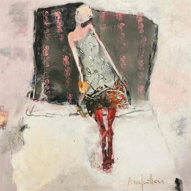 Peinture Les rives de l'intimité par Guillon Anne | Tableau