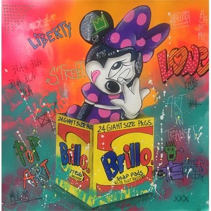 Peinture Mini brillo par Molla Nathalie  | Tableau