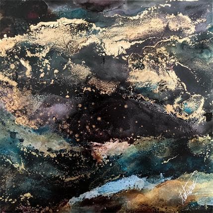 Painting Sans césure ni cadence by Stephan Tatiana | Painting Abstract