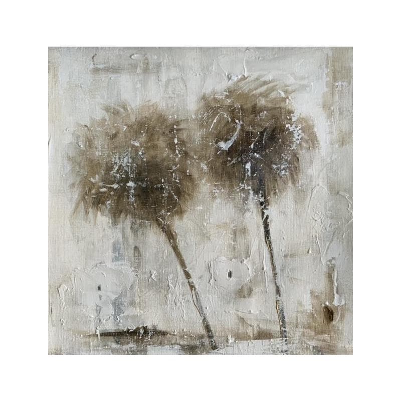 Peinture Mon mirage par Solveiga | Tableau Figuratif Paysages Nature Huile Acrylique