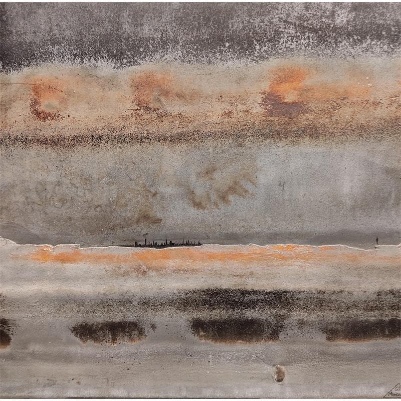 Painting Niels by Manconi Gil | Painting Figurative Minimalist