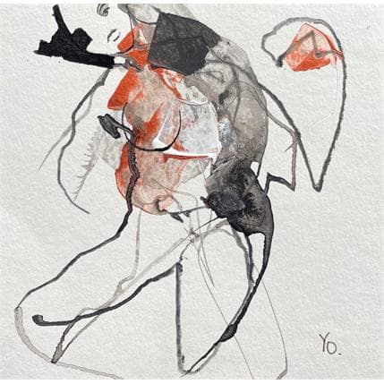 Painting Besoin de tes bras by YO | Painting Ink