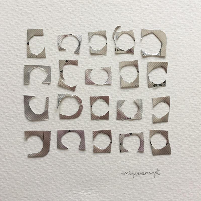 Gemälde Malaise von Marjot Emily Jane | Gemälde Abstrakt Materialismus Minimalistisch