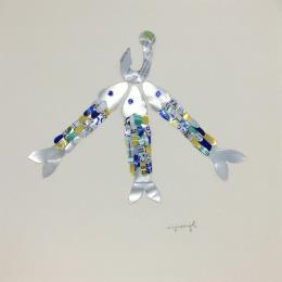 Gemälde EMJ 012 von Marjot Emily Jane  | Gemälde Art brut