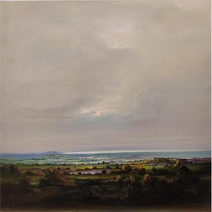 Painting Playas de Cantabria 2 by Cabello Ruiz Jose | Painting Figurative Oil Landscapes