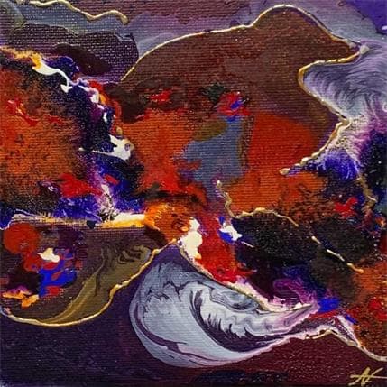 Peinture C 1287 par Naen | Tableau Abstrait Acrylique minimaliste