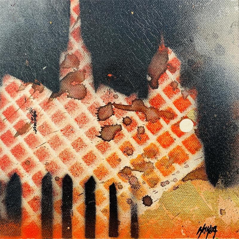 Pintura Vibrations por Horea | Pintura Arte bruto Urbano Aceite