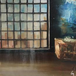 Painting 5th Avenue by Vinnie | Painting Figurative Oil Life style