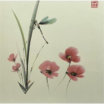 Peinture ST par De Giorgi Mauro | Tableau Art Singulier Animaux, Minimaliste, Scènes de vie