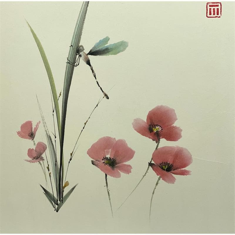 Painting ST by De Giorgi Mauro | Painting Raw art Life style Animals Minimalist