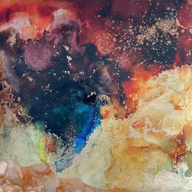 Painting Apaise dans ses remords by Stephan Tatiana | Painting