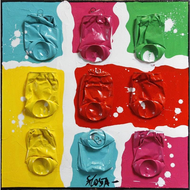Peinture Mini candy par Costa Sophie | Tableau Pop-art Icones Pop Acrylique