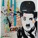 Painting Charly by Miller Jen  | Painting Street art Portrait Pop icons