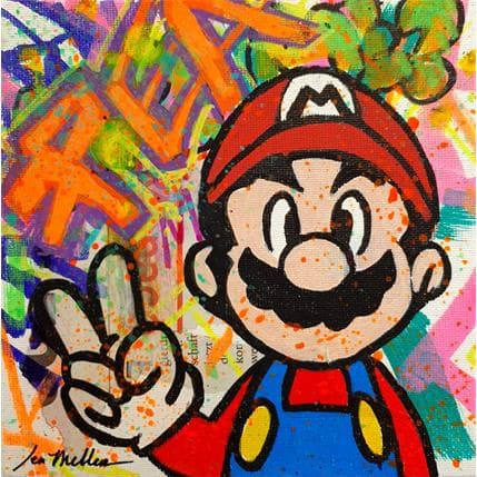 Painting Mario by Miller Jen | Painting Street art Pop icons