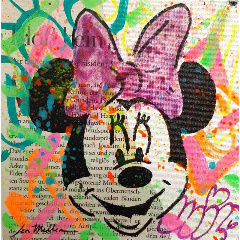 Painting Minnie by Miller Jen  | Painting Street art Pop icons