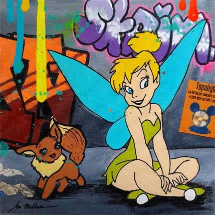 Painting Fairy by Miller Jen | Painting Street art Pop icons