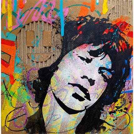 Painting Mick Jagger Pop by Miller Jen | Painting Street art Pop icons, Portrait