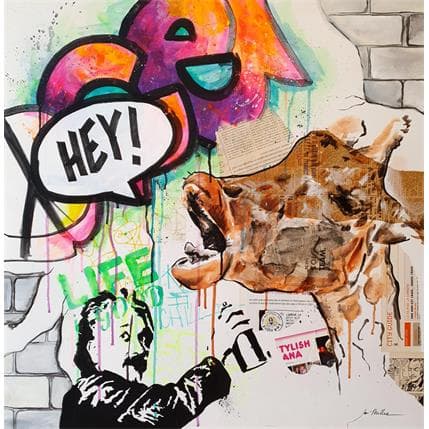 Painting LIFE IS GOOD by Miller Jen | Painting