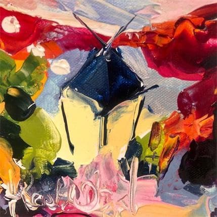 Painting Le Moulin by Bastide d´Izard Armelle | Painting