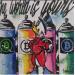 Peinture Picsou loves Bitcoins par Cornée Patrick | Tableau Pop-art Icones Pop