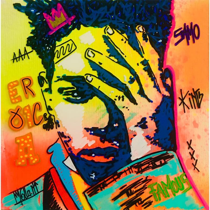 Painting Famous by Molla Nathalie  | Painting Pop-art Pop icons