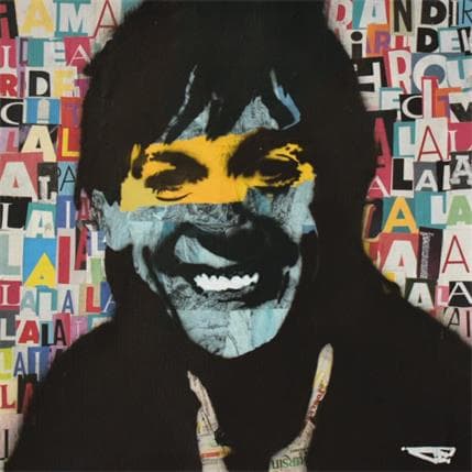 Painting Iggy Pop 1 by G.C.Popartist | Painting Street art Acrylic, Graffiti Pop icons, Portrait