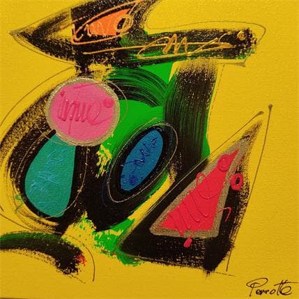 Peinture Zin par Perrotte | Tableau Abstrait Acrylique, Carton Minimaliste