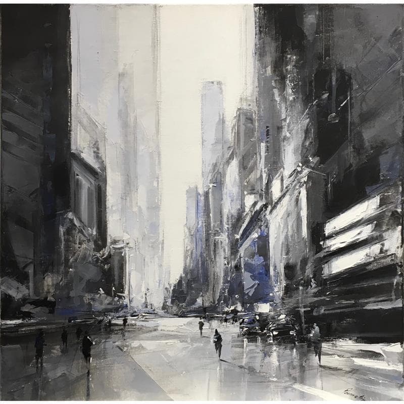 Gemälde st von Poumelin Richard | Gemälde Figurativ Urban Öl Acryl