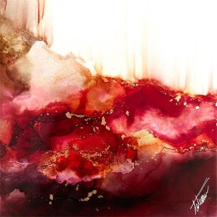 Painting Ses larmes sacrées by Stephan Tatiana | Painting Abstract