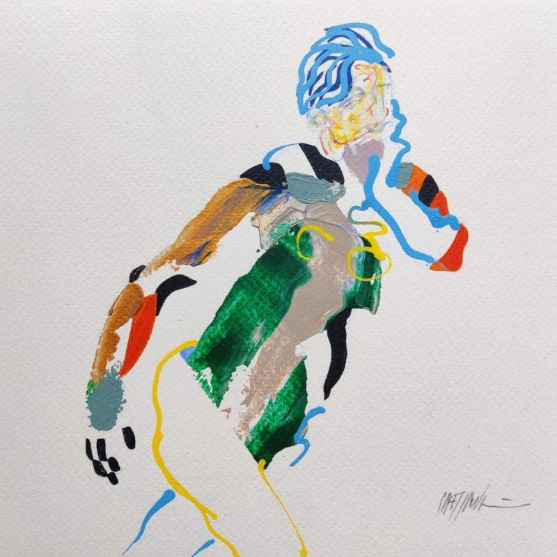 Peinture Oui, je sais bien  par Cressanne | Tableau Acrylique