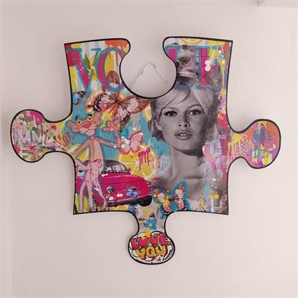 Gemälde BB Lemon von Novarino Fabien | Gemälde Pop-Art Pop-Ikonen