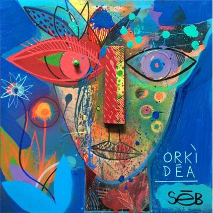 Peinture Orkidéa par Seb | Tableau