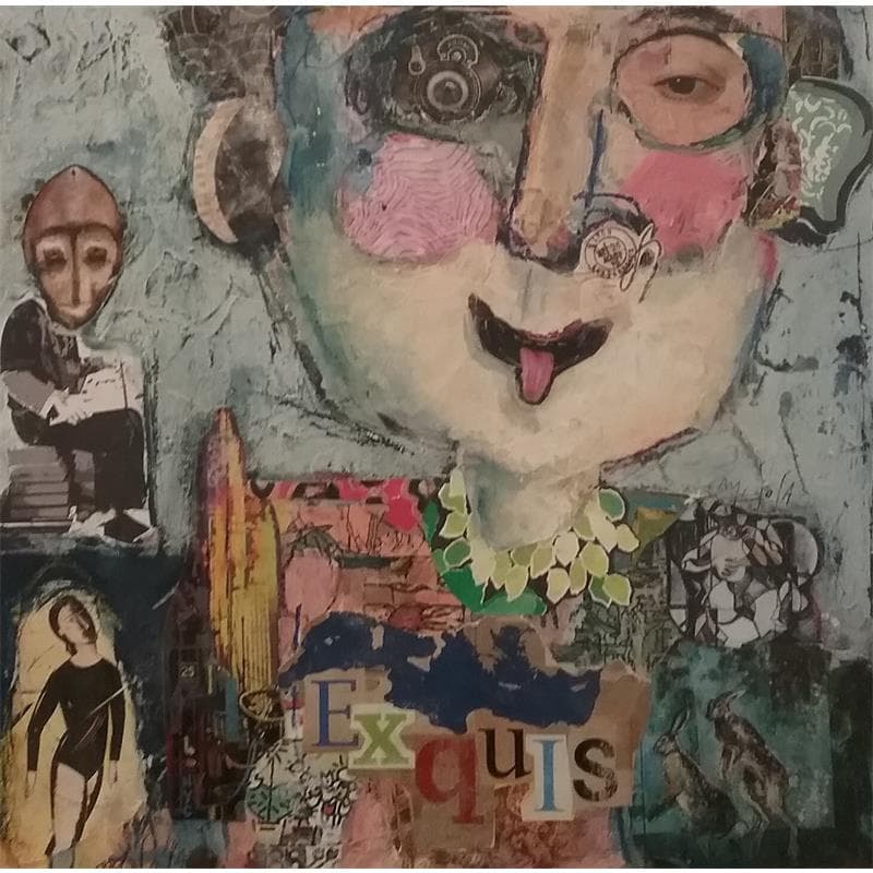 Painting Jour exquis by De Sousa Miguel | Painting Raw art Life style