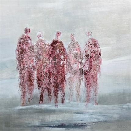 Peinture Complicité  par Escolier Odile | Tableau