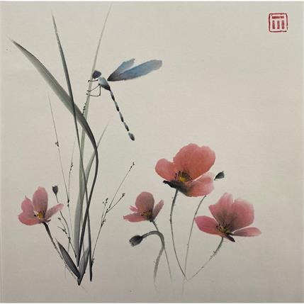 Peinture ST par De Giorgi Mauro | Tableau Art Singulier Animaux, Minimaliste, Scènes de vie