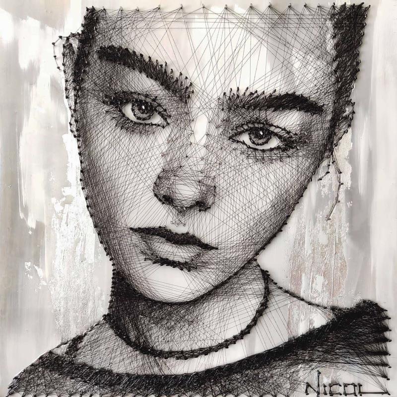 Peinture Sonya par Vacaru Nicoleta  | Tableau Figuratif Portraits