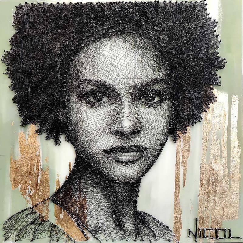 Peinture Luna par Vacaru Nicoleta  | Tableau Figuratif Portraits