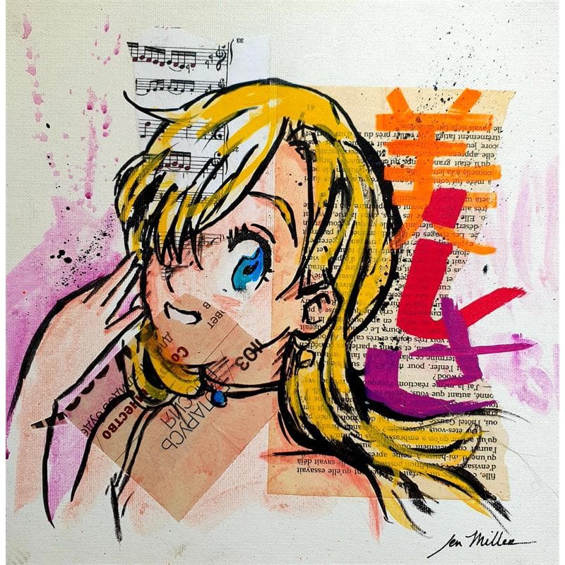 Painting Elisabeth Liones by Miller Jen | Painting Street art Pop icons