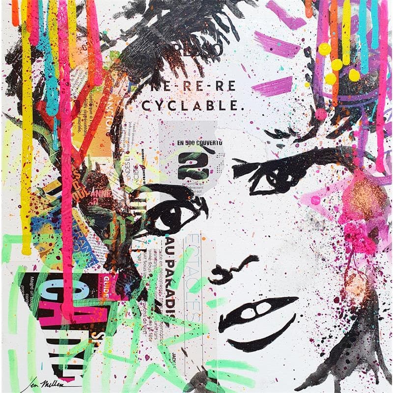 Painting BB by Miller Jen  | Painting Street art Portrait Pop icons