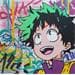 Painting Izuku Midorya by Miller Jen | Painting Street art Pop icons