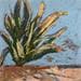 Painting Blue Agave by Carrillo Cindy  | Painting Figurative Landscapes