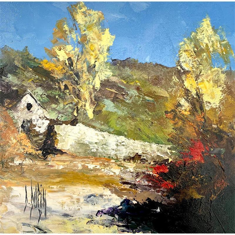 Peinture Au risque de se perdre par Dupin Dominique | Tableau Huile