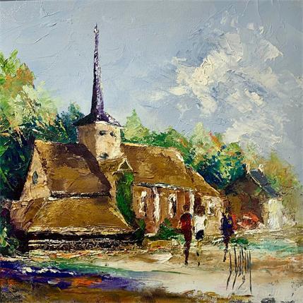 Painting Une prière  by Dupin Dominique | Painting  Oil