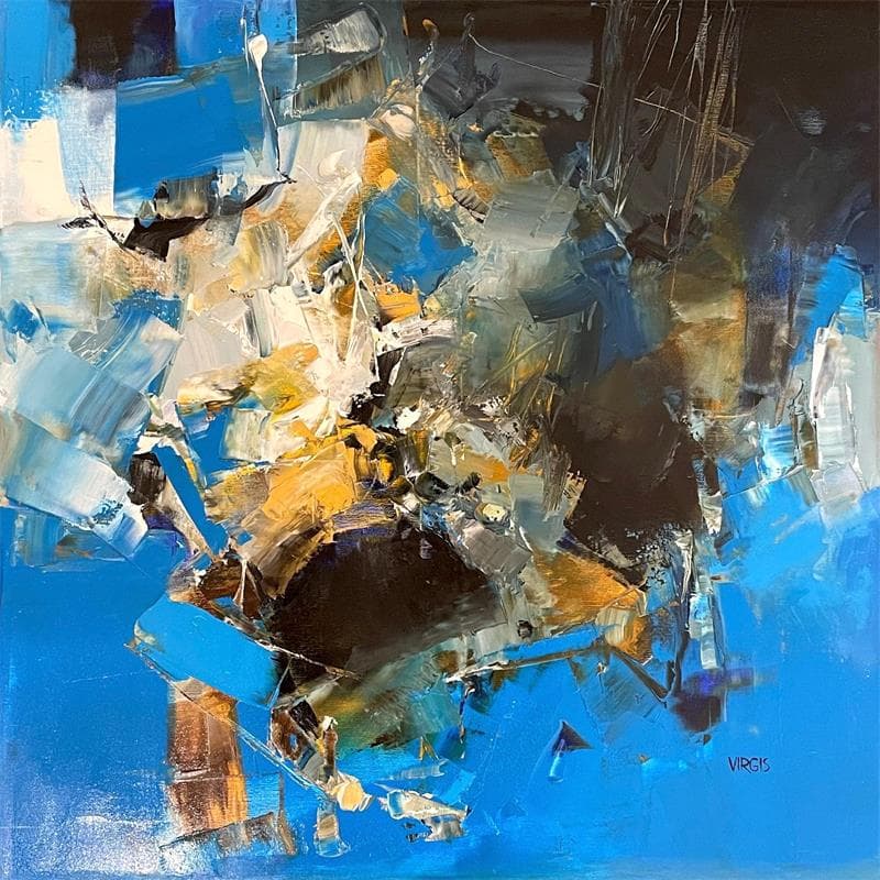 Peinture FROM ABOVE par Virgis | Tableau Huile