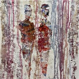 Painting FRAMBOISE by Rocco Sophie | Painting Raw art Acrylic, Oil Life style